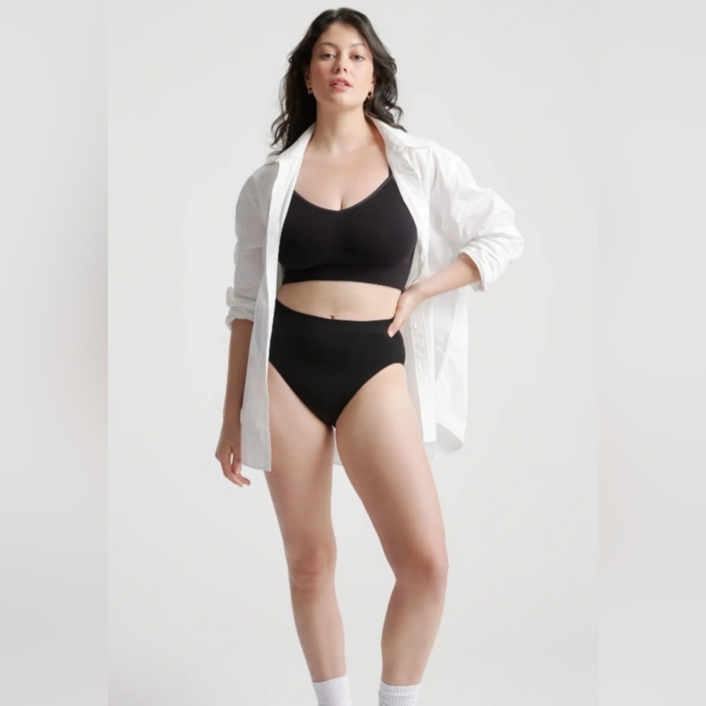 Quince Smoothing Comfort High-Waisted Brief NWOT